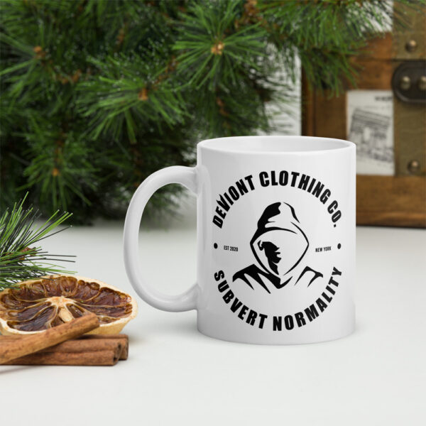 Coffee Mug - Devious Monk (White)