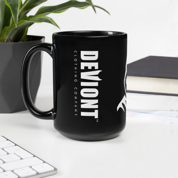 Coffee Mug - Devious Monk (Black)