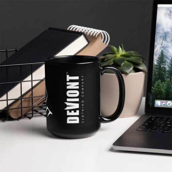 Coffee Mug - Devious Monk (Black)