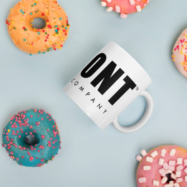 Deviont Coffee Mug - Moniker (White)