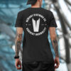 Tee - Monogram V (Black)