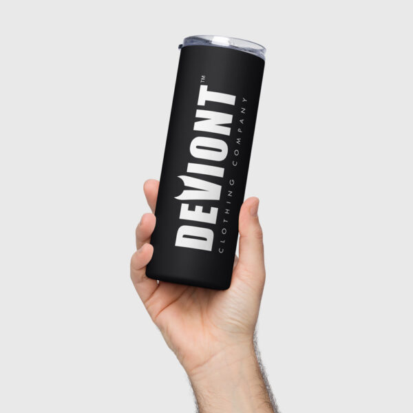 Stainless Steel Tumbler - Moniker (Black)
