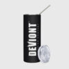 Stainless Steel Tumbler - Moniker (Black)