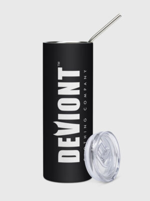 Stainless Steel Tumbler - Moniker (Black)