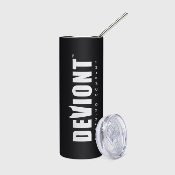 Stainless Steel Tumbler - Moniker (Black)