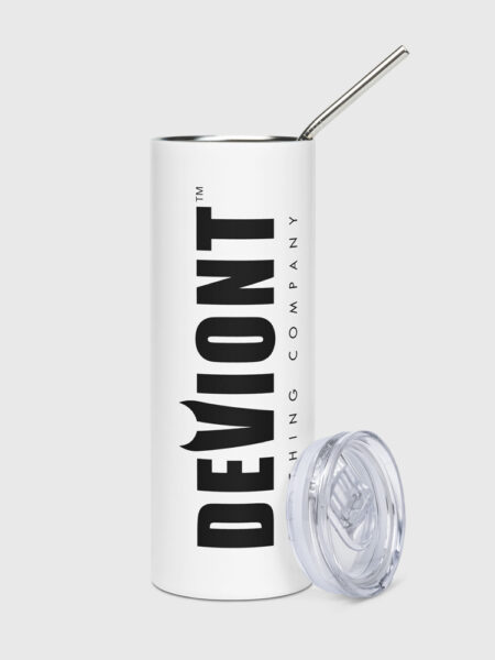 Stainless Steel Tumbler - Moniker (White)